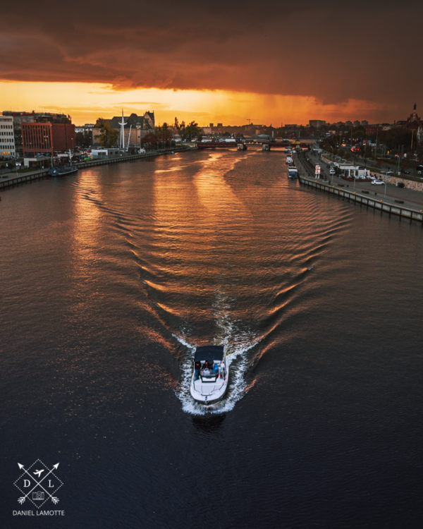 plakat fotograficzny szczecin bulwary