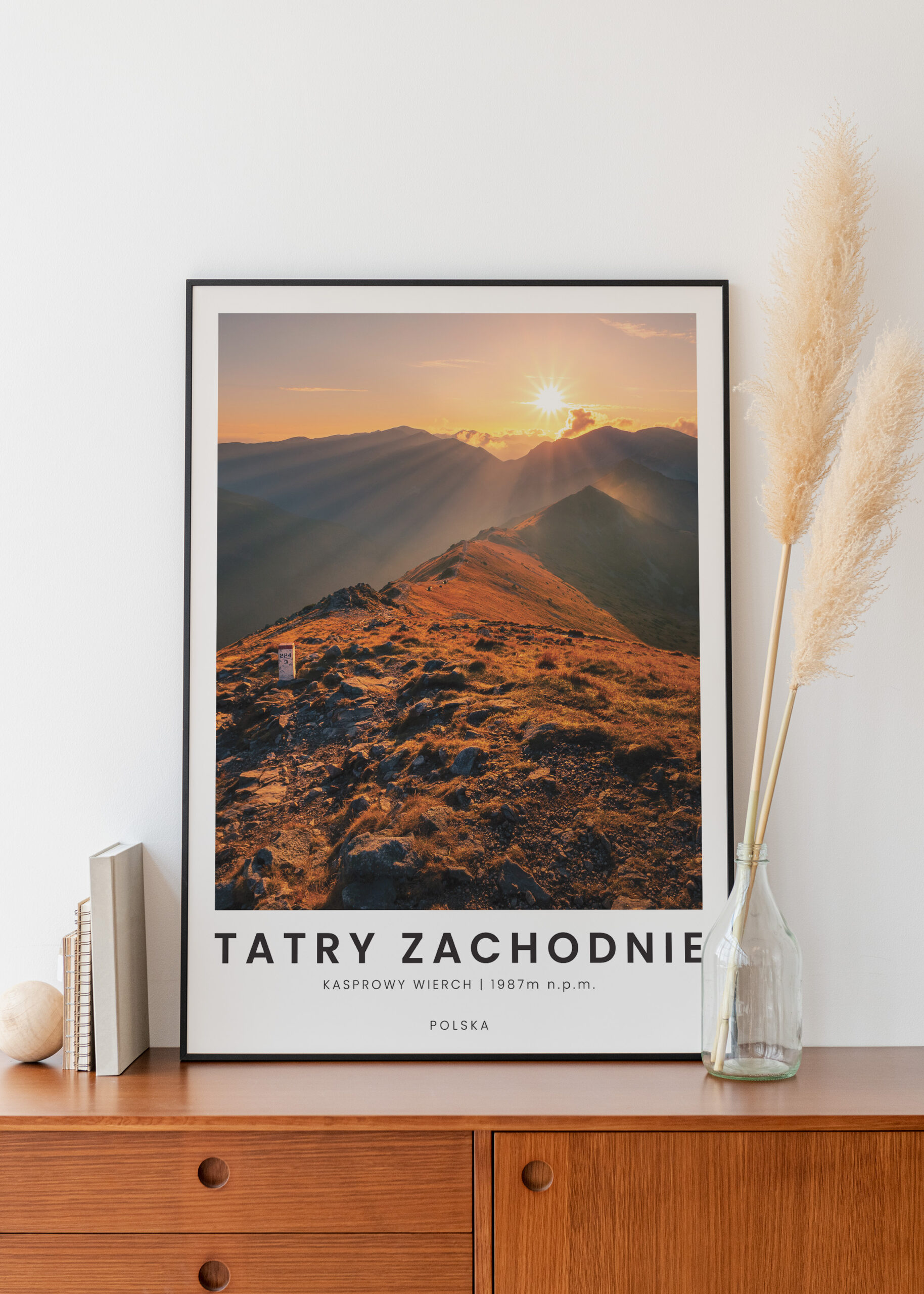 Plakat Tatry Kasprowy Wierch